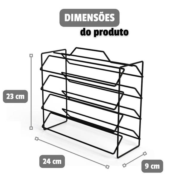 Imagem de Suporte Porta 40 Cápsulas Café Três Corações Luxo Expresso