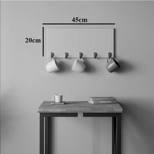 Suporte Porta Canecas e Xícaras MDF Rose Café P11A Vermelho - Ahazzo Móveis Imagem de Suporte Porta Canecas e Xícaras MDF Rose Café P11A Vermelho - Ahazzo Móveis