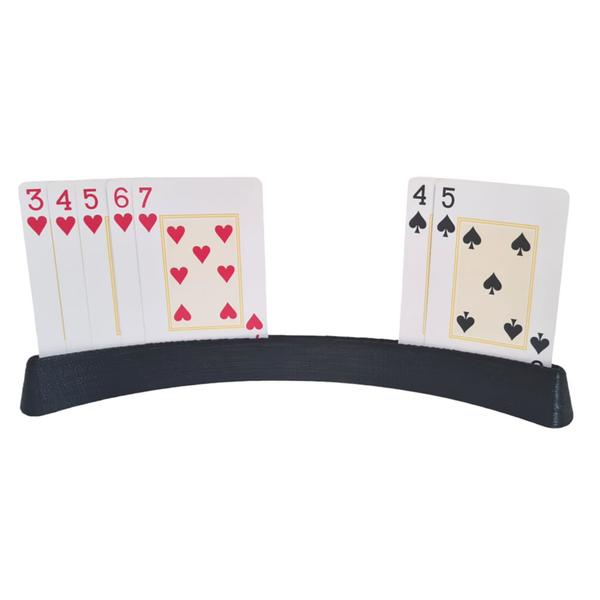 Imagem de Suporte Porta Cartas Baralho Poker 2 Peças