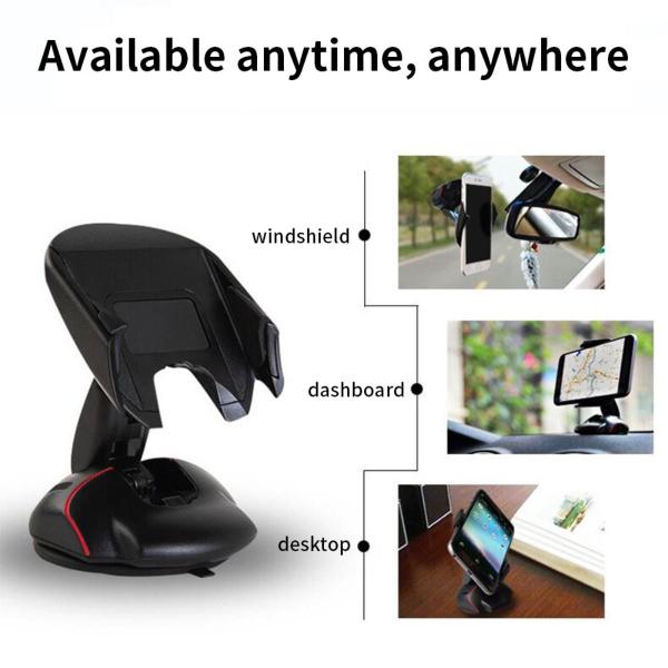 Suporte Porta Celular Veicular Com Ventosa Universal Para Painel De Carros - Click&Compre Imagem de Suporte Porta Celular Veicular Com Ventosa Universal Para Painel De Carros