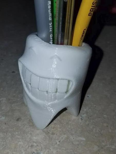 Imagem de Suporte Porta Escova De Dente Divertido Dentão Sorriso Smile