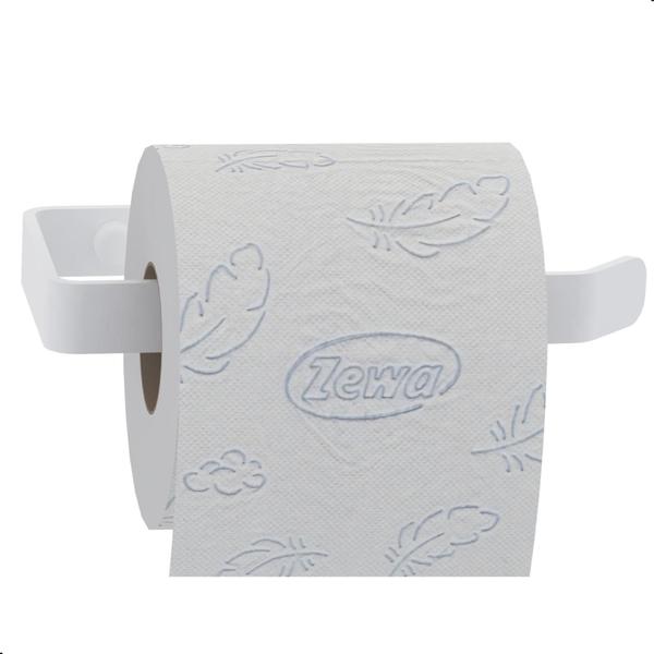 Imagem de Suporte Porta Papel Higiênico De Parede Branco Plus