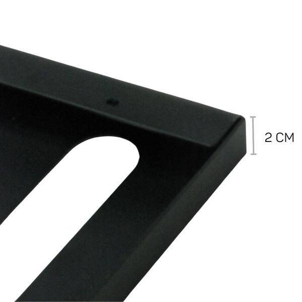 Imagem de Suporte Porta Taças de Teto para 6 taças Base 8 Cm Preto