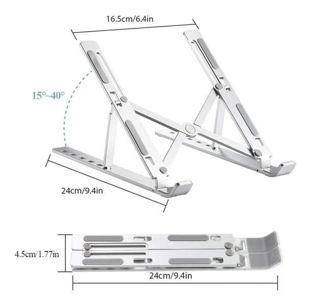 Imagem de Suporte Portátil Para Notebook Laptop De Alumínio