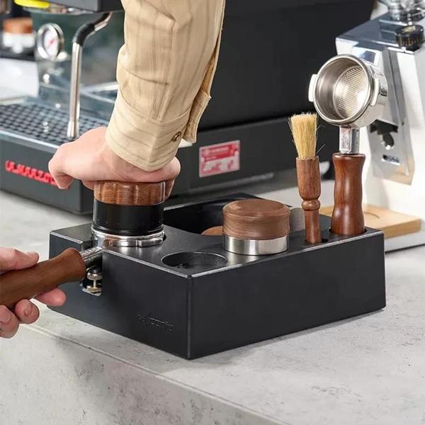 Imagem de Suporte Portátil para Tamper de Café (51mm, 54mm, 58mm) - Breville, Sage, Delonghi