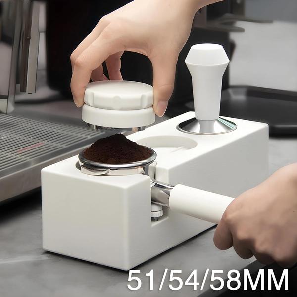 Imagem de Suporte Portátil para Tamper de Café (51mm, 54mm, 58mm) - Breville, Sage, Delonghi