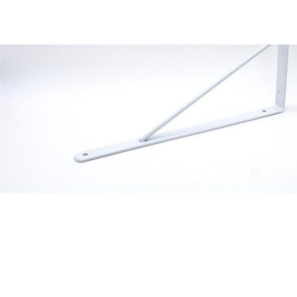 Imagem de Suporte Prateleira Overtime Forte Branco 30Cm Peca 170003 - Kit C/12