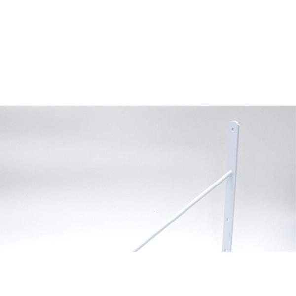 Imagem de Suporte Prateleira Overtime Forte Branco  40Cm Peca  170004 ./ Kit Com 12