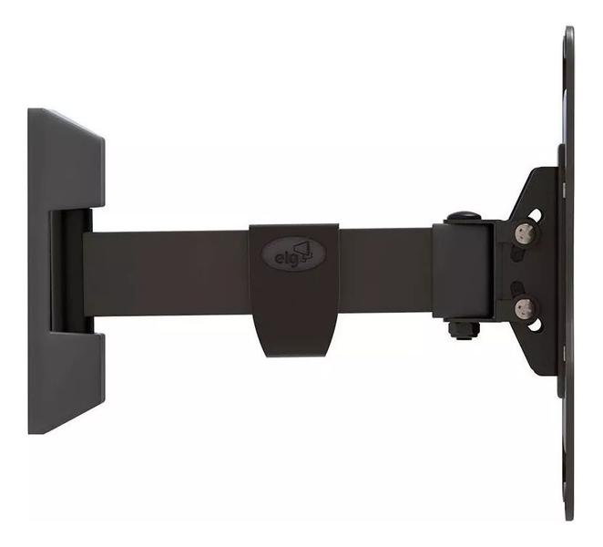 Imagem de Suporte PRETO Articulado Parede Tvs 15" a 58" Até 30kg Full20 - ELG