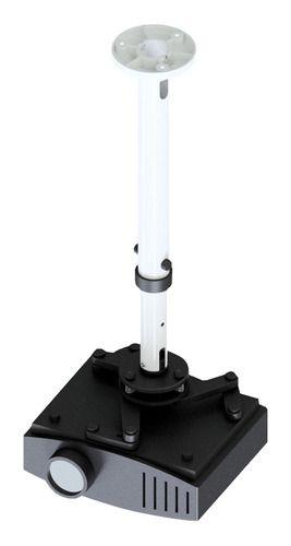 Suporte Projetor De Teto Telescópico Preto E Branco Em Pro - AVATRON Imagem de Suporte Projetor De Teto Telescópico Preto E Branco Em Pro