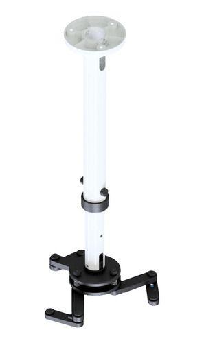 Suporte Projetor De Teto Telescópico Preto E Branco Em Pro - AVATRON Imagem de Suporte Projetor De Teto Telescópico Preto E Branco Em Pro