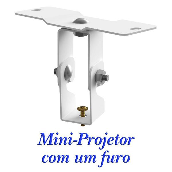 Imagem de Suporte Projetor Teto Parede Braço Extensor 20 Cm - Cobre