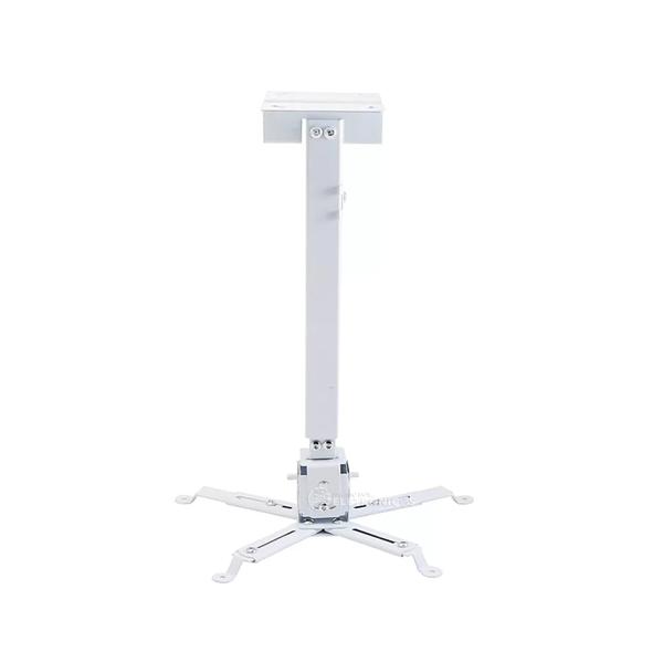 Imagem de Suporte Projetor Universal Regulável Articulado Teto Parede Até 15Kg Branco Potente  MTP02DPR U1004 