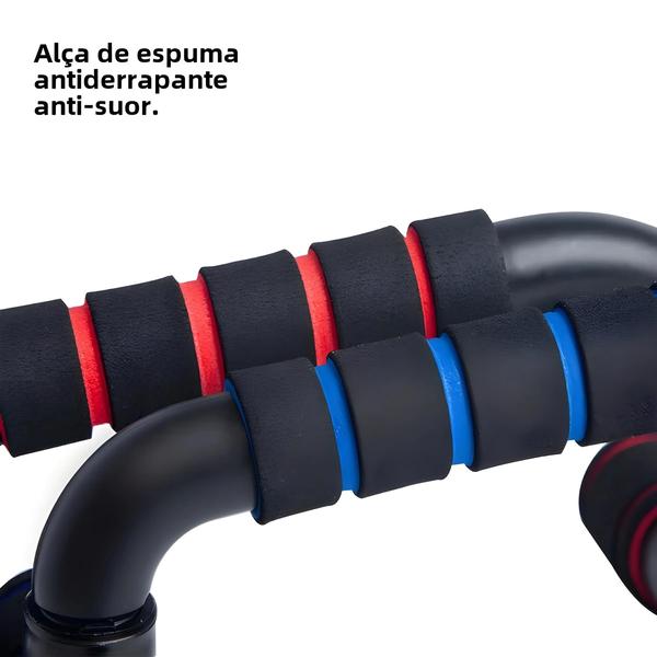 Imagem de Suporte Push-up em Forma de H Antiderrapante para Casa, Academia e Fitness