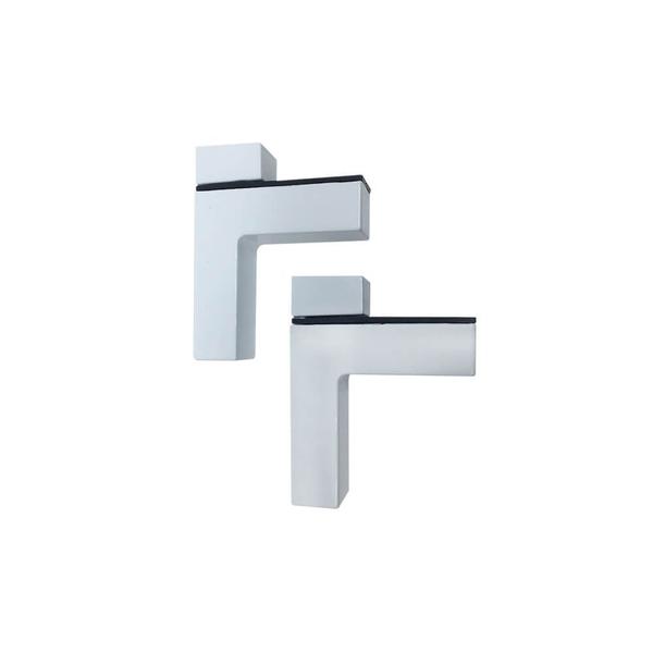 Suporte Quadratto Branco 6 Unidades - GDS Imagem de Suporte Quadratto Branco 6 Unidades