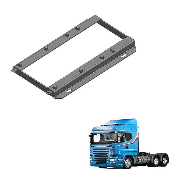 Suporte Rebaixe Banco Scania S5 2012 2013 2014 Altura 30mm - GR Sul Imagem de Suporte Rebaixe Banco Scania S5 2012 2013 2014 Altura 30mm
