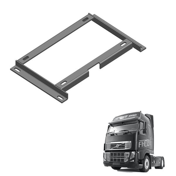 Imagem de Suporte Rebaixe Banco Volvo Fh 1986 1987 1988 Altura 30mm