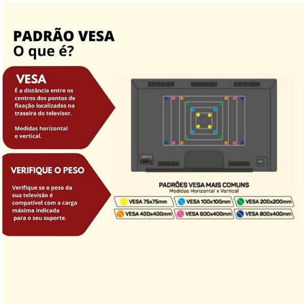 Imagem de Suporte reforçado parede triarticulado com inclinação para tv/monitor de 19 até 55 polegadas