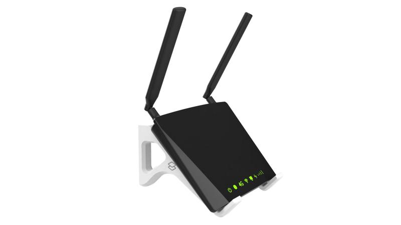 Imagem de Suporte Roteador Receptor Wi-fi De Parede Universal