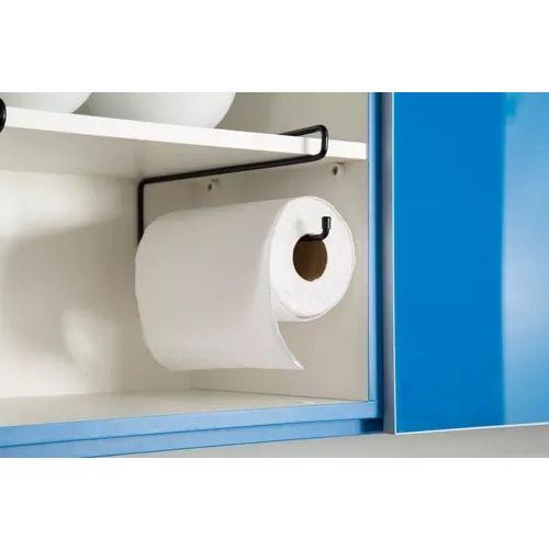 Suporte Suspenso Porta Papel Toalha Organizador Aço Encaixe Armário - Vapet Vupet Imagem de Suporte Suspenso Porta Papel Toalha Organizador Aço Encaixe Armário