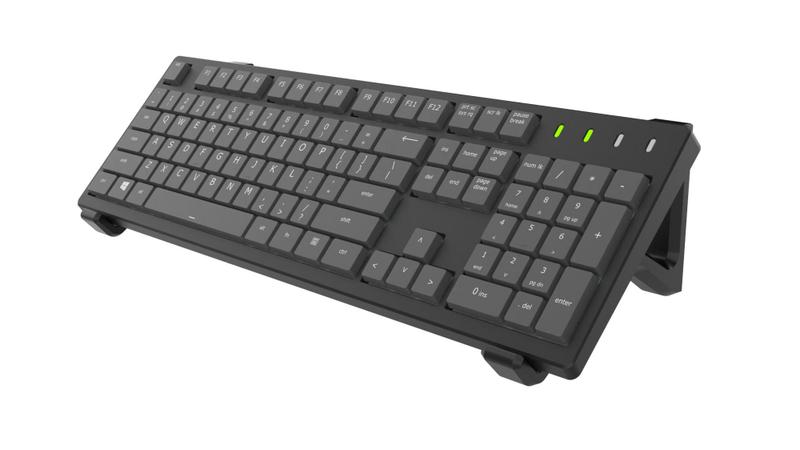 Imagem de Suporte Teclado Computador Universal De Parede Fixar