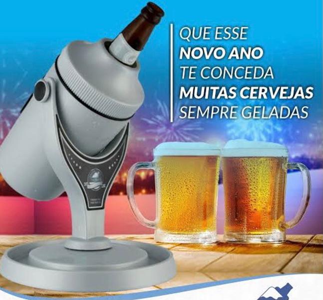 Imagem de Suporte térmico p cerveja super resistente com suporte giratório - cervegela