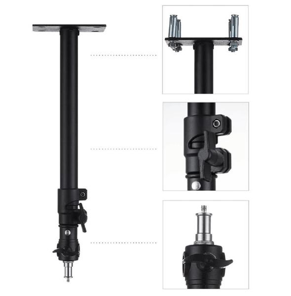 Imagem de Suporte Teto Stand Gf 60Cm Iiluminação Estúdio Fotográfico