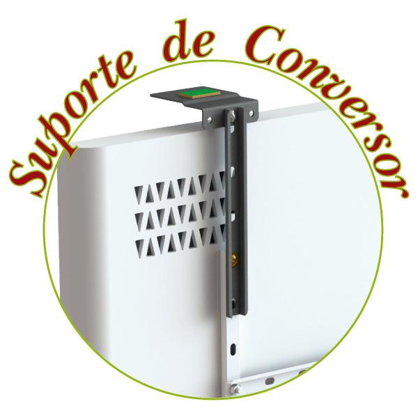 Imagem de Suporte teto tv receptor vesa 600x400 preto