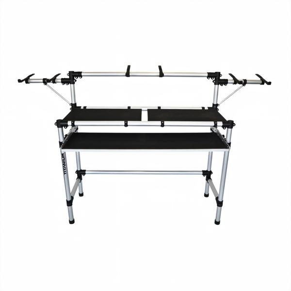 Imagem de Suporte Titanium Racks RDJ LIVE Ideal Para Controladora, Mixer com Gaveta Para Teclado entre Outros