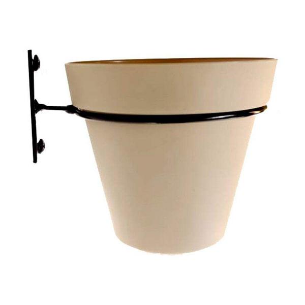 Imagem de Suporte Top Garden para Vaso Bari Coador Preto - Tamanho 3