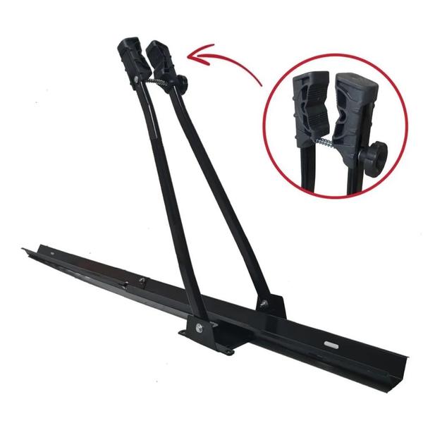 Suporte Transbike Para Rack de Teto Universal Veicular - Doxa Imagem de Suporte Transbike Para Rack de Teto Universal Veicular