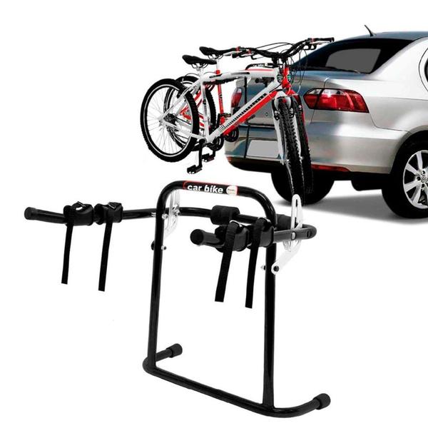 Suporte Transportador Traseiro 2 Bicicletas Plus Transbike Peixinho Imagem de Suporte Transportador Traseiro 2 Bicicletas Plus Transbike Peixinho
