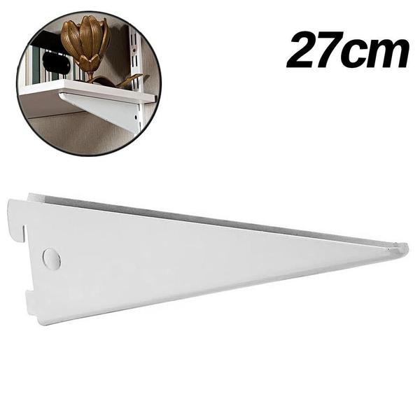 Imagem de Suporte Trilho Duplo Branco Starfer 27Cm 1