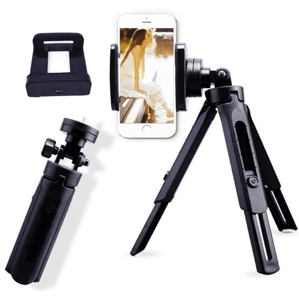 Suporte Tripé P/ Celular Anel de LED Estúdio de Fotografia Tira Selfie Ajustável 28cm - PDE Imagem de Suporte Tripé P/ Celular Anel de LED Estúdio de Fotografia Tira Selfie Ajustável 28cm