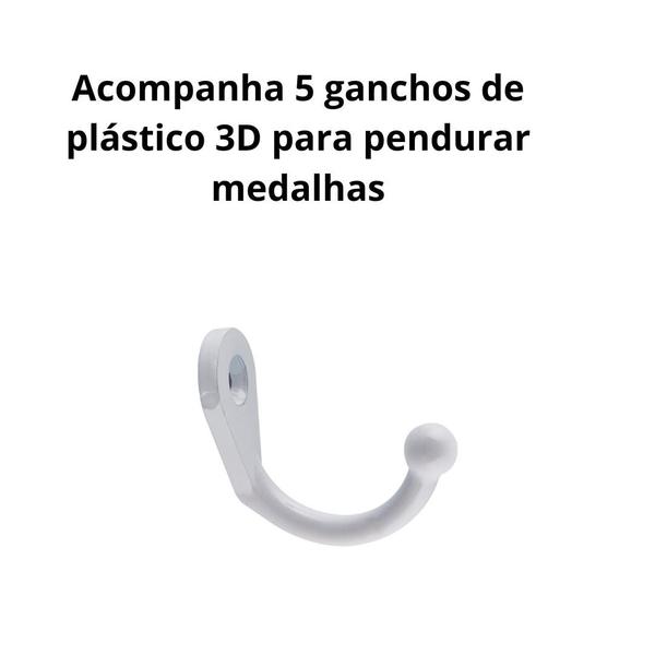 Suporte Trofeus E Medalhas 60 Cm C X 20 Cm Natural - trovarelli Imagem de Suporte Trofeus E Medalhas 60 Cm C X 20 Cm Natural