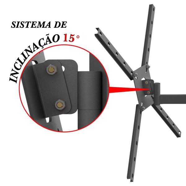 Imagem de SUPORTE TV 10" a 56" VESA 400X400 3 MOVIMENTOS