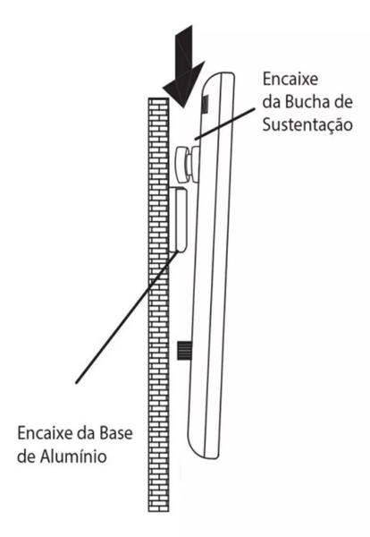 Imagem de Suporte Tv Fixo 40kg Até 71 Polegadas Universal C/ Bucha E Parafusos Samsung LG Phillips TCL