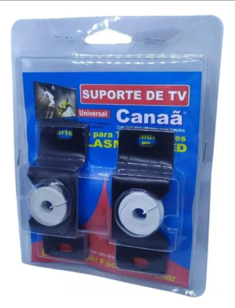 Imagem de Suporte Tv Fixo Canaã 10 A 72 Polegadas Cor Preto