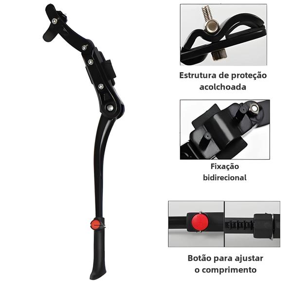 Imagem de Suporte Universal Ajustável Para Bicicleta, Suporte Para Rack De Estacionamento Para Bicicletas De