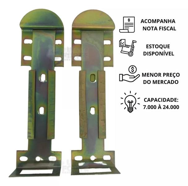 Imagem de Suporte Universal Ar Split Regulável Evaporadora 7 A 24000