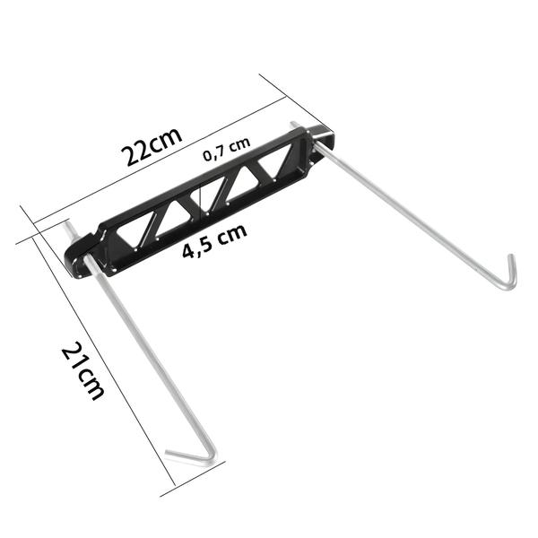 Imagem de Suporte Universal de Alumínio para Bateria - Compatível com Subaru, Honda Civic EK, EG e outros