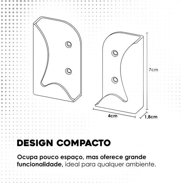 Imagem de Suporte Universal De Parede Fixo Para Tablet Exposição