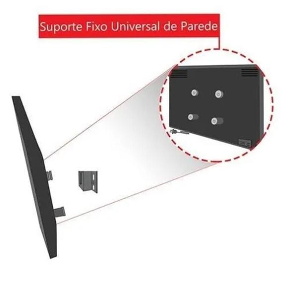 Imagem de Suporte Universal Fixo Para Tv Parede Lcd Plasma Slim