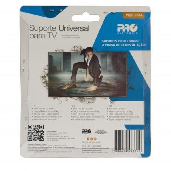 Imagem de Suporte Universal Fixo Para TV's - X-Cell - Sulforte