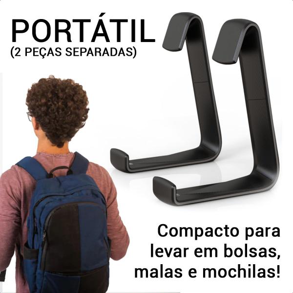 Imagem de Suporte Universal Notebook Laptop com Abertura De Tela 180º Alto