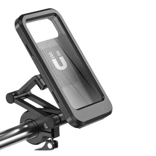 Imagem de Suporte Universal para Celular e GPS - À Prova d'Água 360° para Motocicleta e Bicicleta