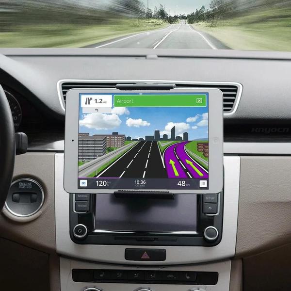 Imagem de Suporte Universal Para Tablet De Carro Para 7-11 Polegadas IPad Samsung Galaxy Tab CD Mount Stand