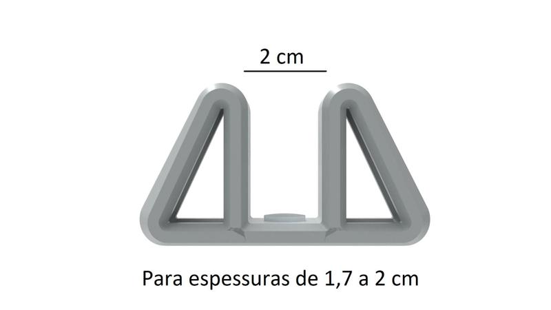 Imagem de Suporte Vertical Notebook Laptop Fechado 20mm Apoio De Mesa