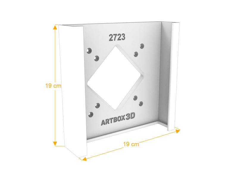 Imagem de Suporte Vesa 75mm 100mm Mesa Compatível Dell Optiplex 3090 Micro - ARTBOX3D