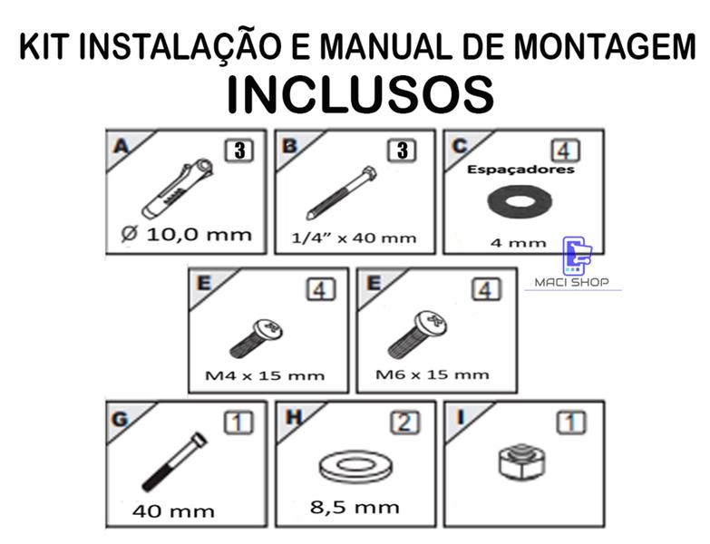 Imagem de Suporte YEPP Articulado Para Tv 14 A 42 Universal